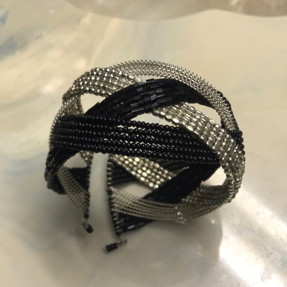 Beaded Cuff Bracelet